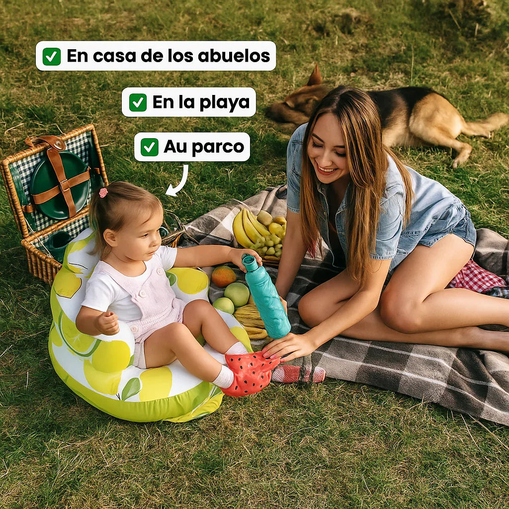 Sillón inflable para bebé - CieloBebé®