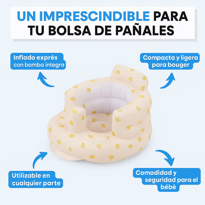 Sillón inflable para bebé - CieloBebé®